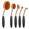 Yoseng Oval Foundation Brush 5 Pcs Toothbrush makeup brushes Fast Flawless Application Liquid Cream Powder Foundation view 1