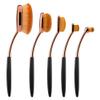 Yoseng Oval Foundation Brush 5 Pcs Toothbrush makeup brushes Fast Flawless Application Liquid Cream Powder Foundation view 3