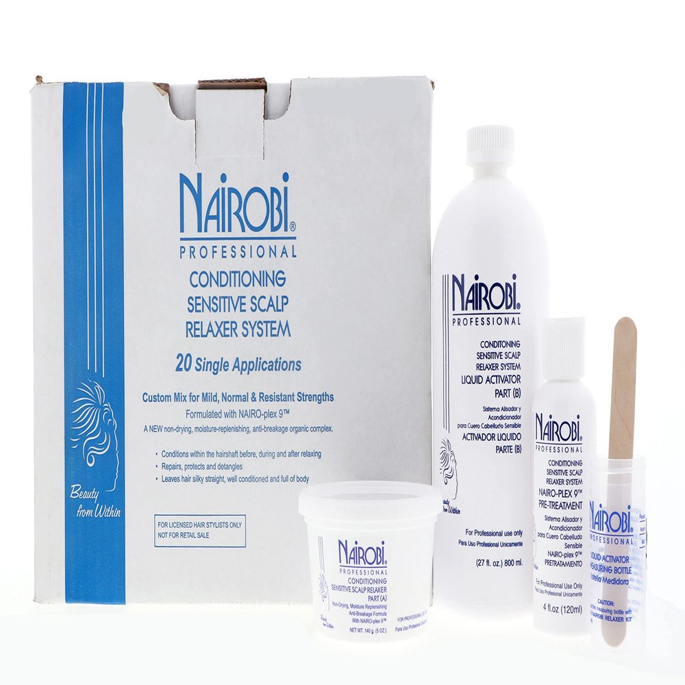 Conditioning Sensitive Scalp Relaxer System Kit 20 Single Applications