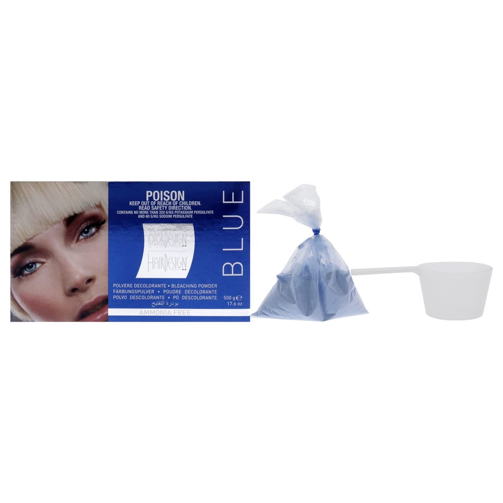 ColorDesign Powder Lightener Bleach - Blue Lightener Unisex 17.6 oz