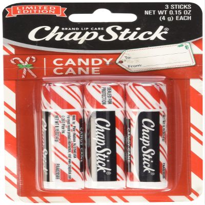 Chapstick Limited Edition Candy Cane a Pack of 3