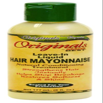 Africas Best Conditioner Originals Hair Mayonnaise Leave-In 6 Ounce (177ml) (3 Pack)