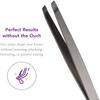 Hair Off Instant Eyebrow Shapers - Fast, Easy, & Mistake Proof Waxing Strips - Natural & Pain-Free Eyebrow Waxing Kit -Wax Strips for Hair Removal for All Skin Types (18 each, Pack of 3) view 3