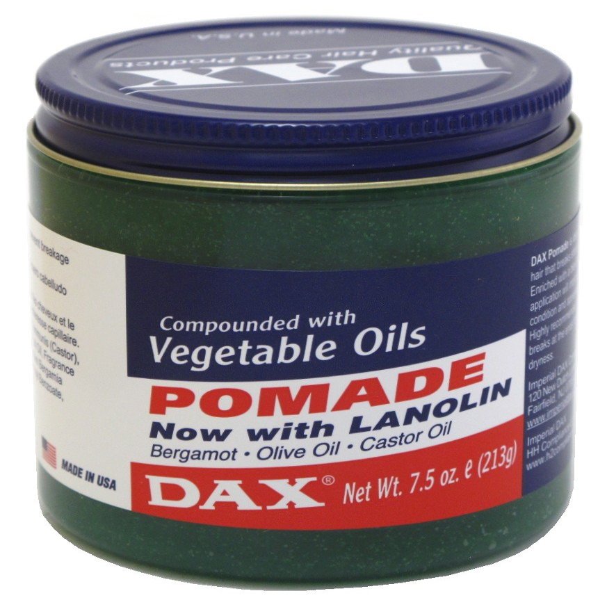 Dax Pomade (Bergamot) 7.5 Ounce Jar (221ml) (3 Pack)