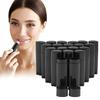 20Pcs 5g Oval Lip Balm Containers Empty Refillable Plastic DIY Lipstick Lip Gloss Tubes Holder Chapstick Tube Crayon Pipe Bottle Case (black) view 1