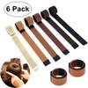AnHua 6PCS Hair Bun Maker Easy & Fast Donut Bun Maker, Magic Perfect Bun Maker DIY Snap Beauty Crown and Donut Hair Bun Making Roll Tool Ponitail Holder view 1