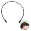 Men's Slicked Back Headband, Outdoor Sports Fashion Pigtail Hair Band/Never Paint-shedding Metal Head Buckle Clip for Mens Long Hair, Braid and other Hair Styles - Small Spring view 1