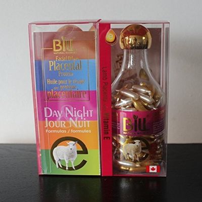 Bill Beauty Lamb Placenta Facial Moisturizer with Vitamin E 200 gelcaps