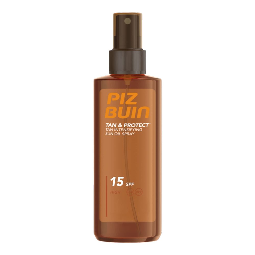 Piz Buin Tan and Protect Oil Spray Spf15 150ml