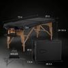 BestMassage Massage Bed Portable Massage Table 28 inch Wide Lash Bed Height Adjustable PU Leather 2 Folding with Oxford Bag for Spa Footmassage Facial CareSpa Tattoo view 3
