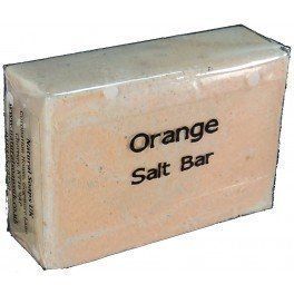 ATTIS Orange Sea Salt Soap Bar Handmade Natural Soap | Vegan | Palm Oil Free | with Shea Butter and Orange Essential Oil by ATTIS Handmade Natural Body Products