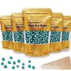 Charmonic 1.1 lb/ 500g Wax Beads, Hard Waxing Beads for Face, Eyebrow, Brazilian, Legs, Body and Bikini Hair Wax Removal, Wax Beans, At Home Waxing Kit for Women & Men view 1