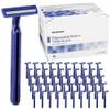 McKesson Disposable Razors [50 Count]  Twin Blade Bulk Shaving Razors for Men & Women, Stainless Steel, Blue, Single-Use for Medical Clinics, Tattoo, Travel, Camping & Salon Care view 1
