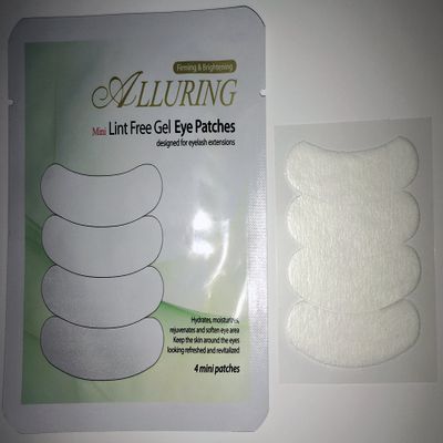 Alluring Mini Under Gel Eye Pads Lint Free for Eyelash Extensions (QTY:60 pairs (30 pouches))