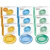 Pears Glycerin Soap Variety 12-Pack  Transparent Amber, Blue & Green Bars for Soft, Glowing Skin, 3.53 Oz Ea view 1