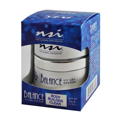 NSI Balance UV Gel - Body Builder Clear - 1oz / 30g
