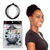PuffCuff Original 5 inch Curly Hair Clip | Hair Cuff | Ponytail Clip for Thick Hair | Painless, Tension-Free Loc Accessory for all Textured Hair Types - Black - 1 Piece view 1