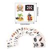 Pirate Tattoos(96Pcs), Konsait Pirate Temporary Tattoo Fake Neverland Pirated Cannon Powder Jake Captain Tattoo Body Sticker for Pirate Birthday Party Favors Supplies Kids Boys Girls Party Bag Filler view 2
