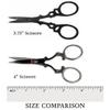 Badass Beard Care Beard & Mustache Stainless Steel Trimming Scissors For Men - Extremely Sharp and Durable (Silver) view 2