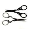 Badass Beard Care Beard & Mustache Stainless Steel Trimming Scissors For Men - Extremely Sharp and Durable (Silver) view 3
