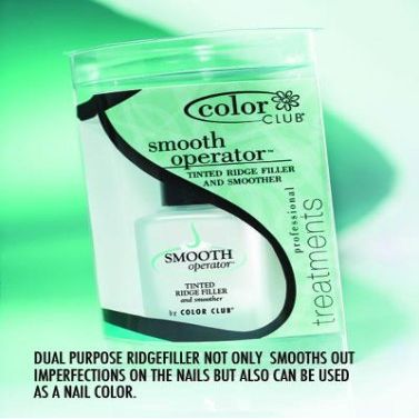 Color Club Smooth Operator Tinted Ridge Filler and Smoother 1/2oz