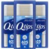 3 x Q-Tips Cotton Swabs, 625 ct view 1