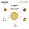 Golden Beards Mustache Wax  Organic & Natural Medium Hold Styling Wax for Men, Nourishing Beeswax & Oils, Handmade in Denmark  15ml (0.5oz) view 3