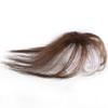 RemeeHi 100% Real Human Hair Bangs Invisible Seamless Sea Head Replacement Wig, Female Short Fake Hair Bangs, Women Hair Pieces, Light Brown view 1