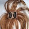 RemeeHi 100% Real Human Hair Bangs Invisible Seamless Sea Head Replacement Wig, Female Short Fake Hair Bangs, Women Hair Pieces, Light Brown view 2
