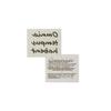 10 x Omnia tempus habent - Black Latin Tattoo Lettering - Temporary Skin Body Tattoo (10) view 1