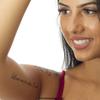 10 x Love me for who i am - Black Tattoo Lettering - Temporary Skin Tattoo Quote (10) view 4