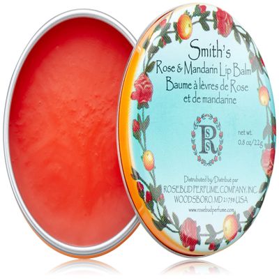 Rosebud Perfume Co. - Rose and Mandarin Lip Balm Tin - 0.8 oz.
