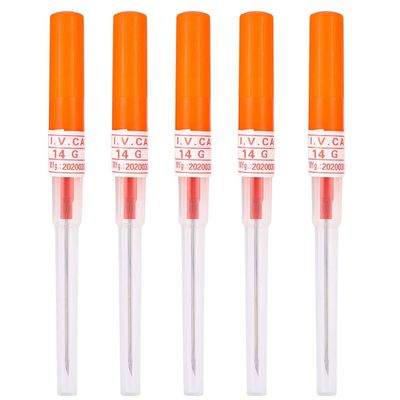 Catheter Needle,New Star Tattoo 5PCS 14 Gauge Piercing Needles IV Catheter Needles