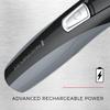 Remington Head to Toe Advanced Rechargeable Powered Body Groomer Kit, Beard Trimmer (10 Pieces), 6.3 Inch, Black view 2