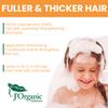 J' Organic Solutions Biotin Hydrating, Strengthening shampoo & Conditioner Set Phthalates-Free, No Sulfate, Paraben-free Baby And Toddler Shampoo and Conditioner (2x 8oz) view 4