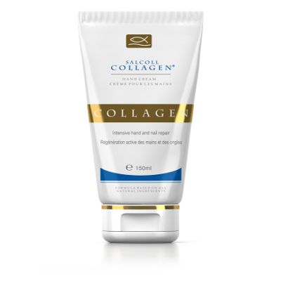 Pure Bioactive Anti-Aging Collagen Repair Hand Cream - Hypoallergenic Moisturizing Lotion, Dry Skin Relief, All Skin Types, 150 ml