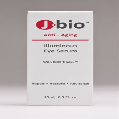 J Bio Illuminous Eye Serum with Proprietary ICG9 Triplax Human Growth Factor Combination