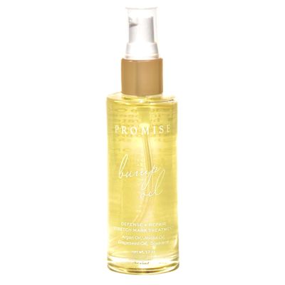 Promise Stretch Mark Prevention Bump Oil, Defense + Repair, Clean Pregnancy Skincare, Non-Toxic, Pregnancy Belly Oil, Vegan, Fast Drying