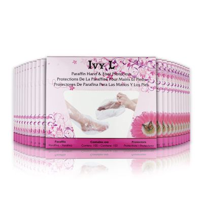 2500 Counts - Ivy L Paraffin Hand & Foot Glove Bag Protectors Wax Works Thermal Mitt Liner Professional Cozy Liners Hand or Foot 15 x 10 Inches
