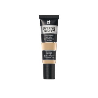 IT Cosmetics Bye Bye Under Eye Concealer (Medium Nude) - Water-Resistant, Full Coverage Brightening Concealer For Dark Circles, Fine Lines, Redness & Discoloration, Anti-Aging, 24H Wear - 0.4 fl oz