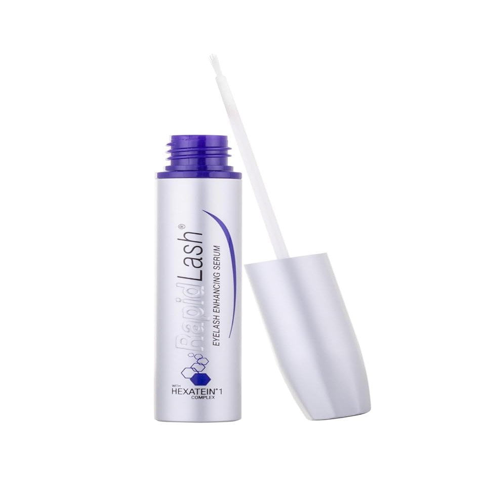 RapidLash Eyelash Enhancing Serum with HEXATEIN 1 Complex Lash Serum for Eyelashes Conditioning & Hydrating Longer-Looking, Fuller and Thicker Appearing Lashes 3 mL / 0.1 fl oz