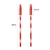100 PCS Disposable Eyelash Mascara Brushes Wands Applicator Mixed Color in a pack Eyelash Applicator Brush Eyebrow Brush Eyelash Extension Supplies BY LSKeenon (Color mixed) view 3