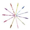 100 PCS Disposable Eyelash Mascara Brushes Wands Applicator Mixed Color in a pack Eyelash Applicator Brush Eyebrow Brush Eyelash Extension Supplies BY LSKeenon (Color mixed) view 4