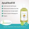 APRICOT KERNEL OIL Cold Pressed Unrefined | 100% Pure Natural Apricot Oil for Skin, Face, Hair | Carrier for Essential Oils, Moisturizer, Massage | Sizes 4OZ to 1 GALLON | (32 OZ) view 2