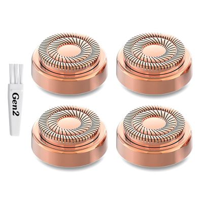 tuokiy Facial Hair Removal Replacement Heads for Finishing Touch Flawless, Refill for Flawless Replacement Heads