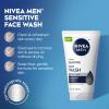 NIVEA MEN Sensitive Face Wash with Vitamin E and Chamomile Extract, No Drying Alcohol, Gentle Face Wash for Men with Sensitive Skin, 5 Fl Oz Tube view 3