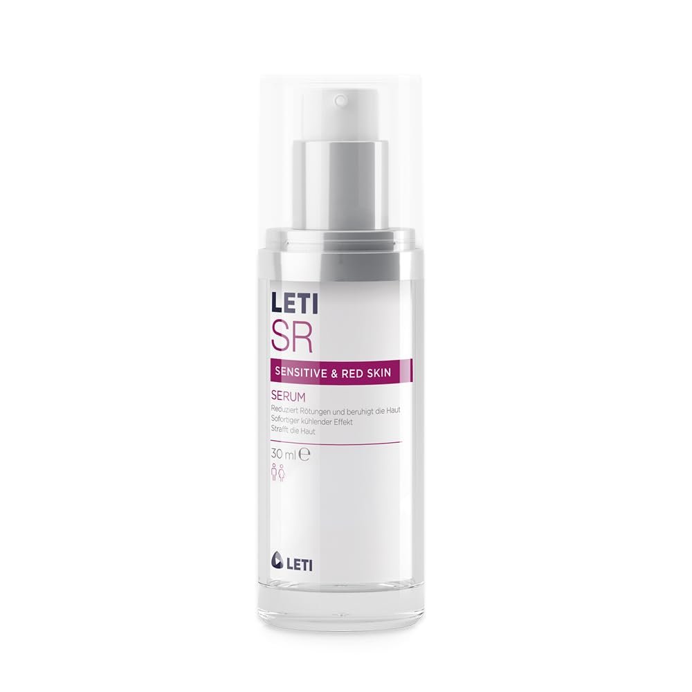 LETI SR Anti-Rtungen Serum - Hochkonzentriertes Serum zur Hautberuhigung bei sensibler Oder gerteter Haut, 30 ml Solution