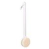 1 Pcs White Long Handle Bath Shower Brush Made With ABS Handle And PBT Sandal Body Brush For Skin view 1