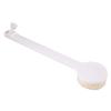 1 Pcs White Long Handle Bath Shower Brush Made With ABS Handle And PBT Sandal Body Brush For Skin view 2