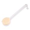 1 Pcs White Long Handle Bath Shower Brush Made With ABS Handle And PBT Sandal Body Brush For Skin view 3